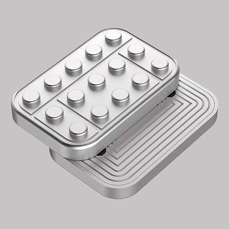 Premium Metal Magnetic Fidget Slider – Haptic Push Brick for Stress Relief, Focus, and Relaxation