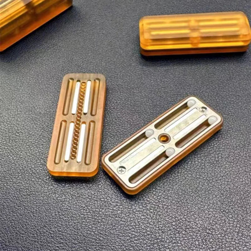 Pei Rebound Slider EDC Haptic Coin Fidget Slider For Adults