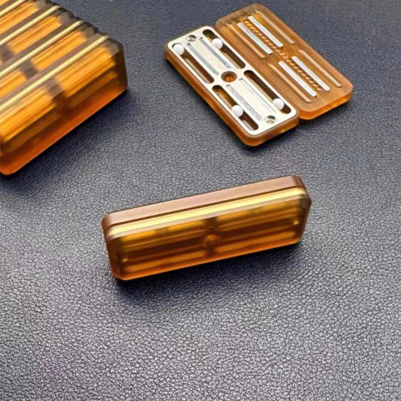 Pei Rebound Slider EDC Haptic Coin Fidget Slider For Adults