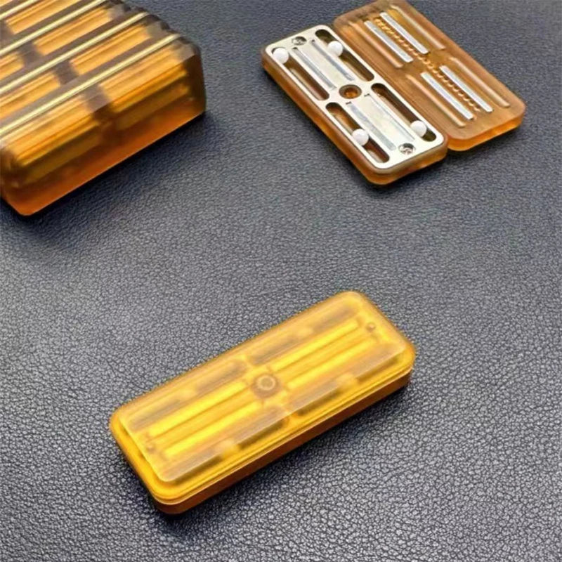 Pei Rebound Slider EDC Haptic Coin Fidget Slider For Adults