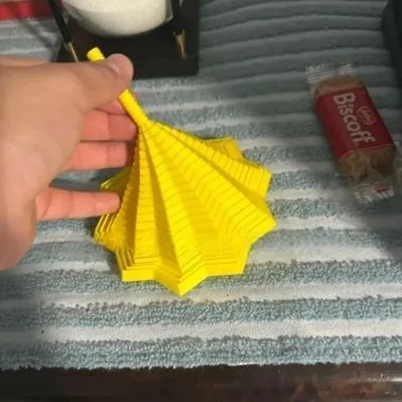 3D printed Fidget Star - Geometric Stress Relief Ornament