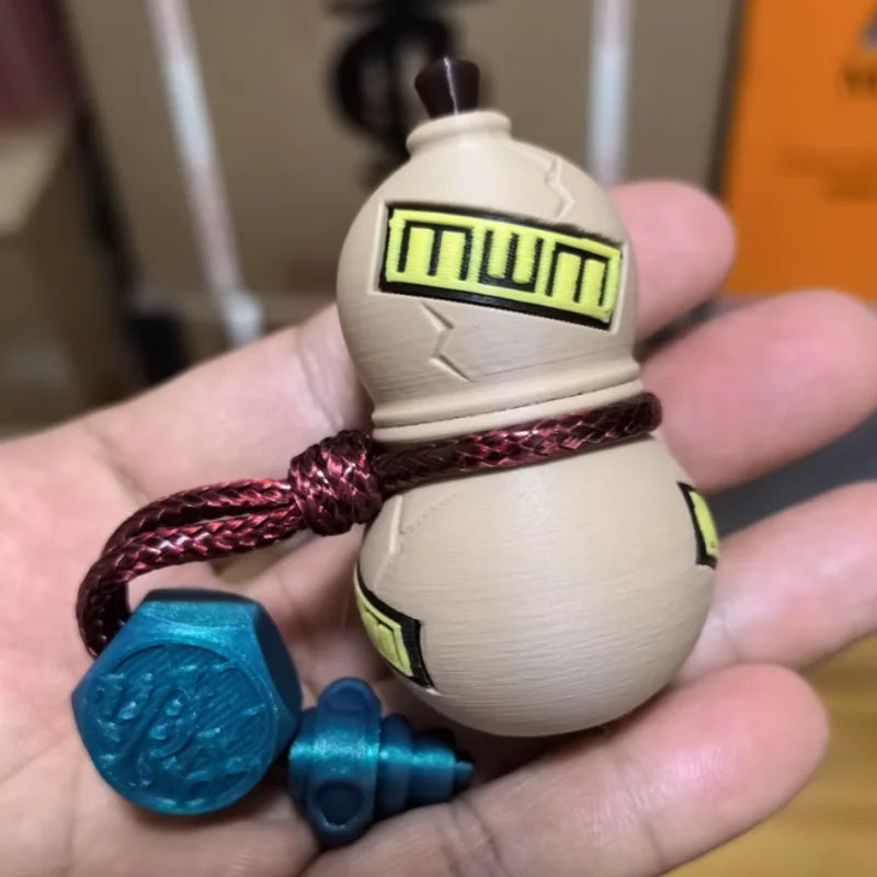 Gaara's Gourd Design for Stress Relief, Focus, and Creative Play. Magnetic Levitation Fidget Spinner