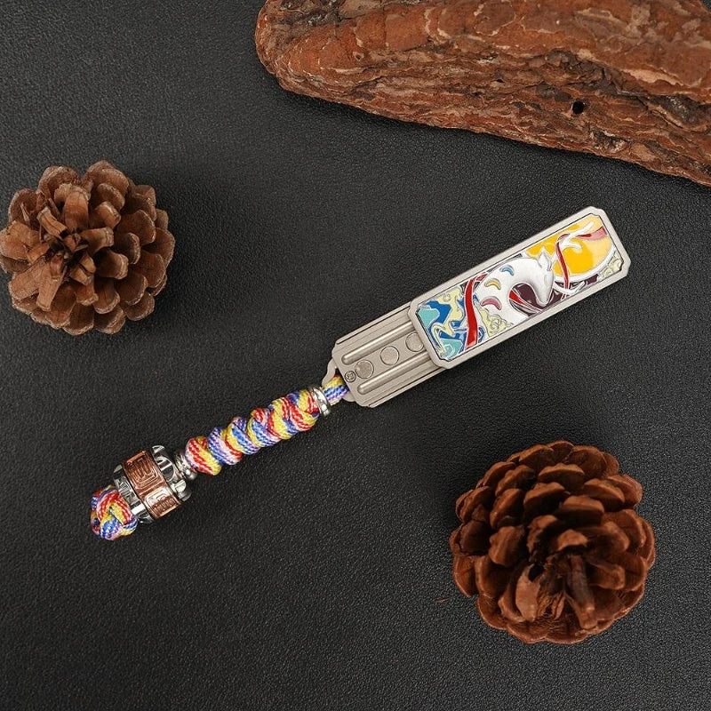 Nine-Colored Deer Fidget Pendant – Magnetic Slider EDC Toy