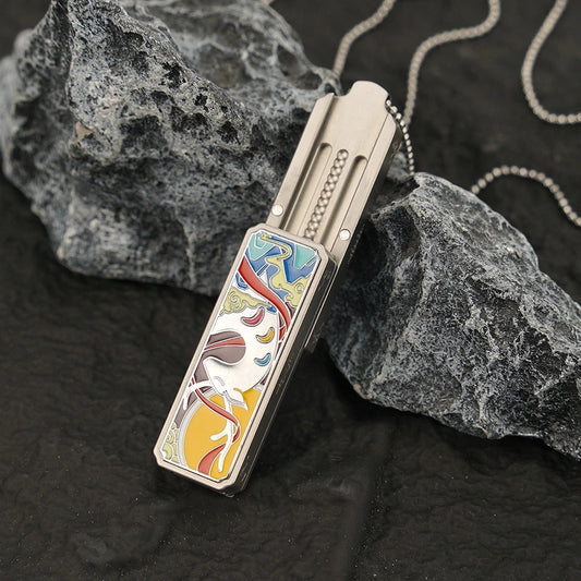 Nine-Colored Deer Fidget Pendant – Magnetic Slider EDC Toy