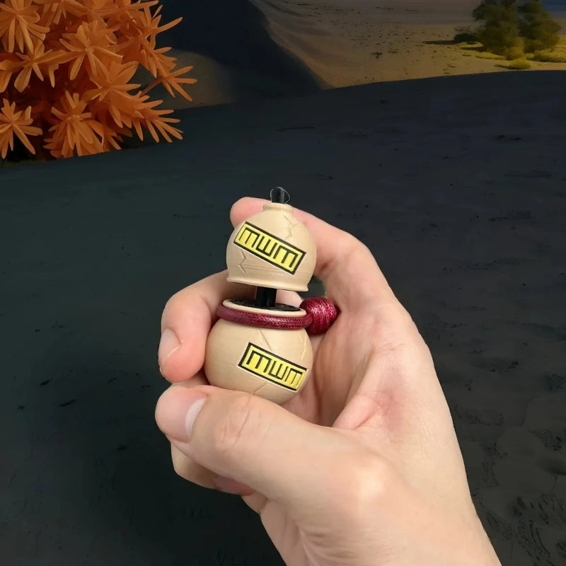 Gaara's Gourd Design for Stress Relief, Focus, and Creative Play. Magnetic Levitation Fidget Spinner
