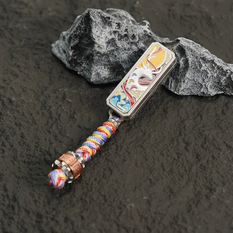 Nine-Colored Deer Fidget Pendant – Magnetic Slider EDC Toy