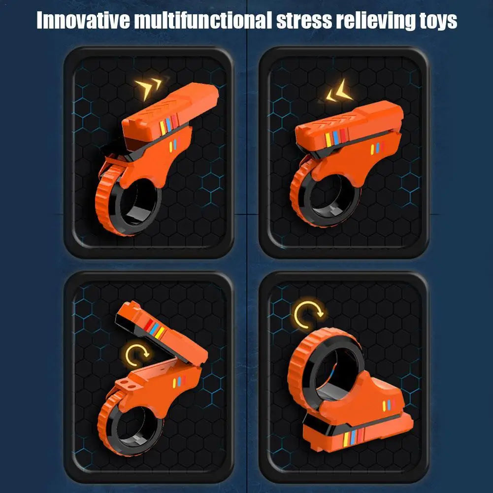 Rotary Finger Sliders Fidget Toy – Precision-Crafted Office Stress Reliever