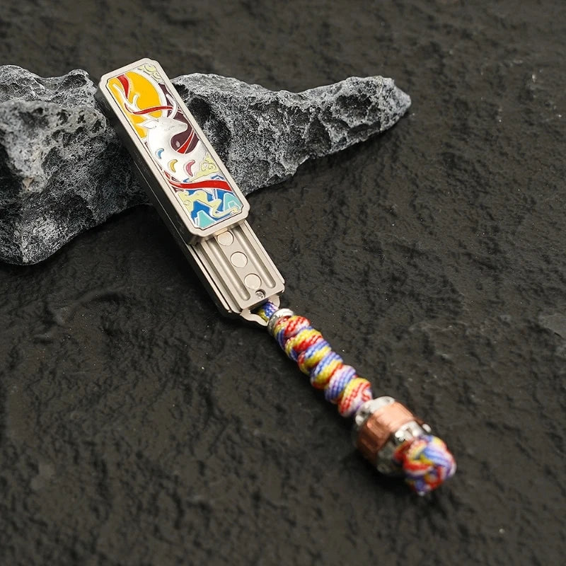 Nine-Colored Deer Fidget Pendant – Magnetic Slider EDC Toy