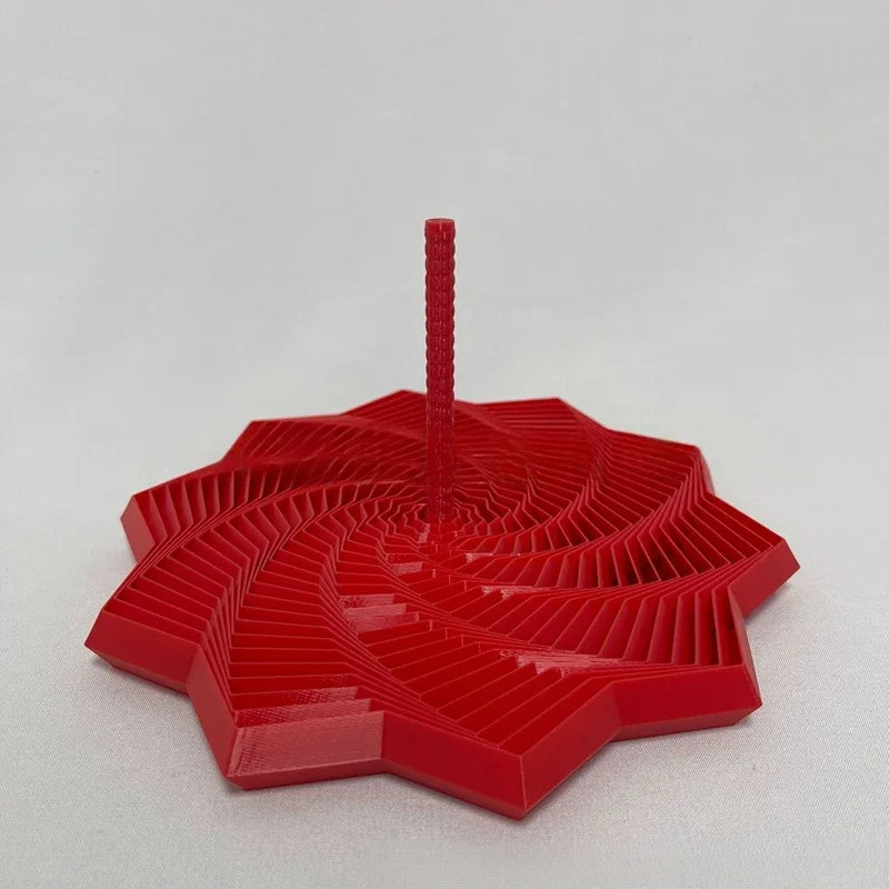 3D printed Fidget Star - Geometric Stress Relief Ornament