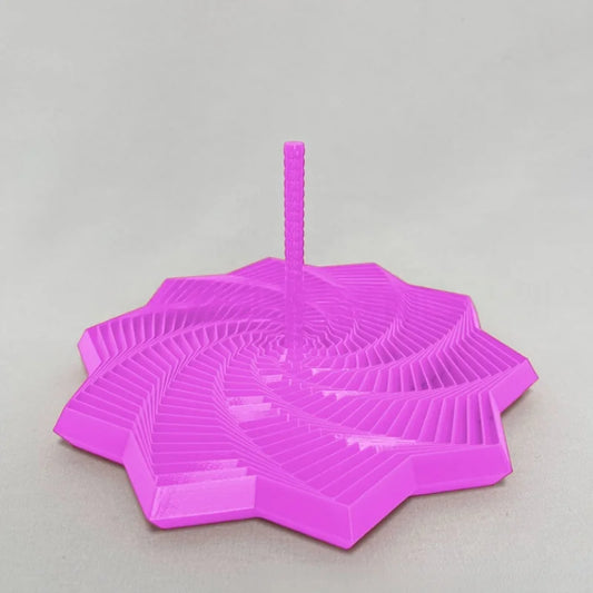 3D printed Fidget Star - Geometric Stress Relief Ornament