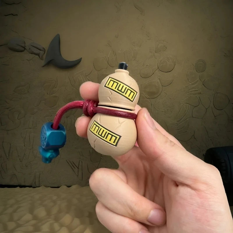 Gaara's Gourd Design for Stress Relief, Focus, and Creative Play. Magnetic Levitation Fidget Spinner